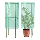 ガーデンクローシュ植物プロテクター、苗植物保護カバー-便利な設置保護ケージ、庭野菜温室用ガーデニング用品