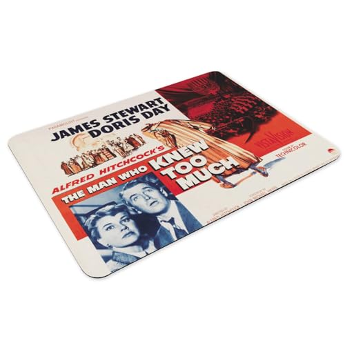 Set de table antidérapant grand format affiche cinéma retro lot de 4 - 3