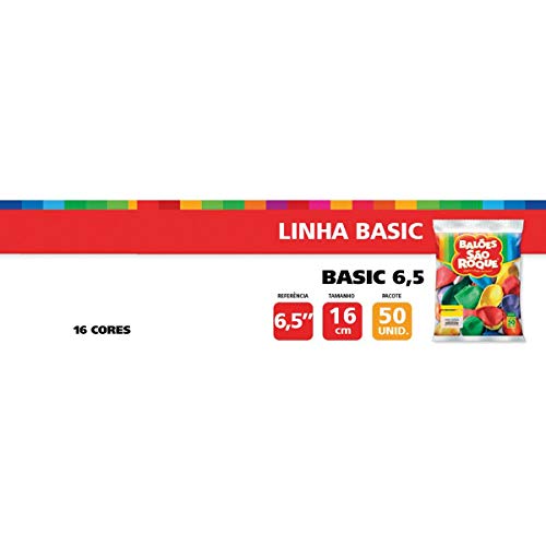 Balão Classic N.065 com 50 São Roque