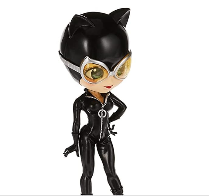 Image of Catwoman Action Figure- Miniature Toy Figure (Doll) Special Edition for Car Dashboard, Decoration, Cake, Office Desk & Study Table (Pack of 1) (Height- 15cm)