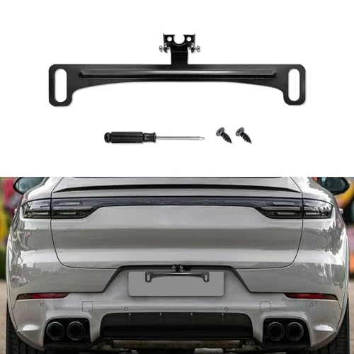 Image of Reverse Rear Camera License Plate Bracket, License Plate Camera Blocker, Mirror Camera Accessory Rear Camera Mount, Adjustable Rearview Camera Holder Installation Holder for Backup View Camera
