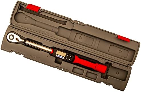 ACDelco ARM607-4 1/2" Heavy Duty Digital Torque Wrench (20-200 Nm) with Buzzer, Vibration, Flash Notification, Protective Case & ISO 6789 Standard Calibration Certificate