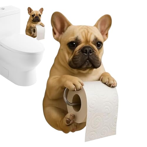 Soporte para toallas de papel para perro que alegra la decoración de tu hogar 2