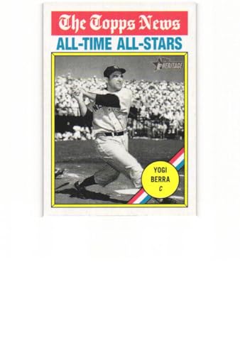 YOGI BERRA 2025 Topps Heritage All-Time All-Stars 344 Baseball Card New York Yankees