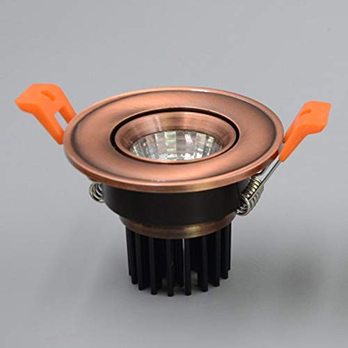 Focos empotrables led para evitar fatiga visual en tiendas y oficinas con panel circular cri 80+ 3