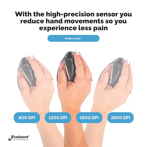 Evoluent Verticalmouse 4 Mac Wireless Mouse White - 3