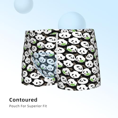 Boys' Cotton Boxer Brief Soft Underwear-Panda Bear4