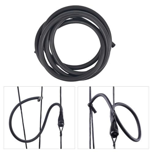 SPG Compound Bow Peep Sight Tubing - 6.5ft Rubber Tubing Peep Sight Tube Replacement Peep Tube for Compound Bow Hunting Shooting Archery Accessories(Tube Only)