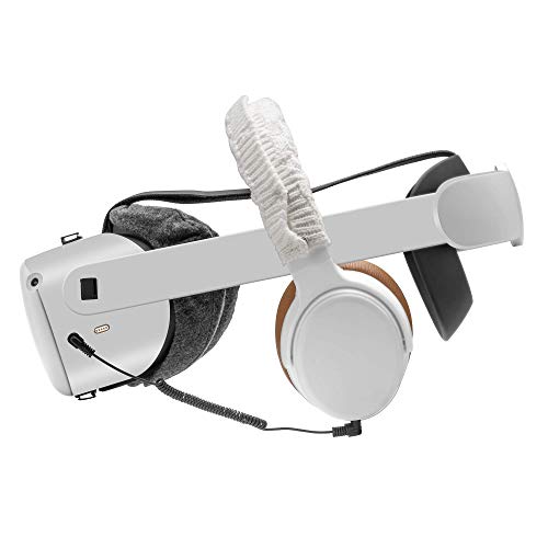 Stereo Bass VR Kopfhörer maßgeschneidert für Oculus Quest 2 & Oculus Rift S - kurzes elastisches Kabel Komfortables Polster und Hülle - Image 5
