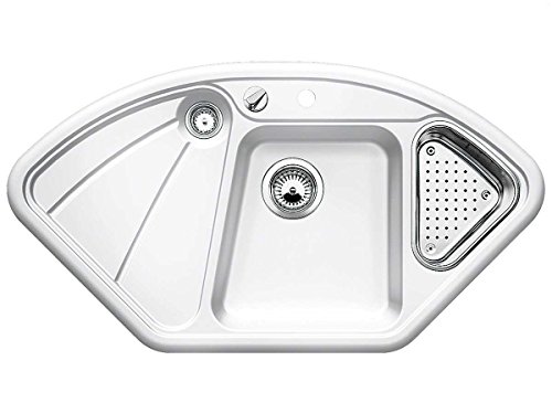 Preisvergleich Produktbild BLANCODELTA Spüle Keramik PuraPlus weiß matt - 512277