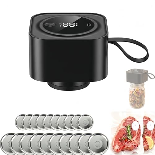 50% Off Electric Mason Jar Vacuum Sealer Kit, Just $19.99 - Image 2