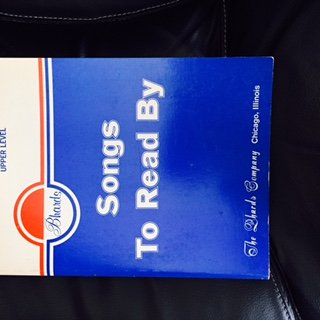 Paperback songs to be read by Book