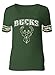 Ladies Baby Jersey Short sleeve with Printed sleeve stripes