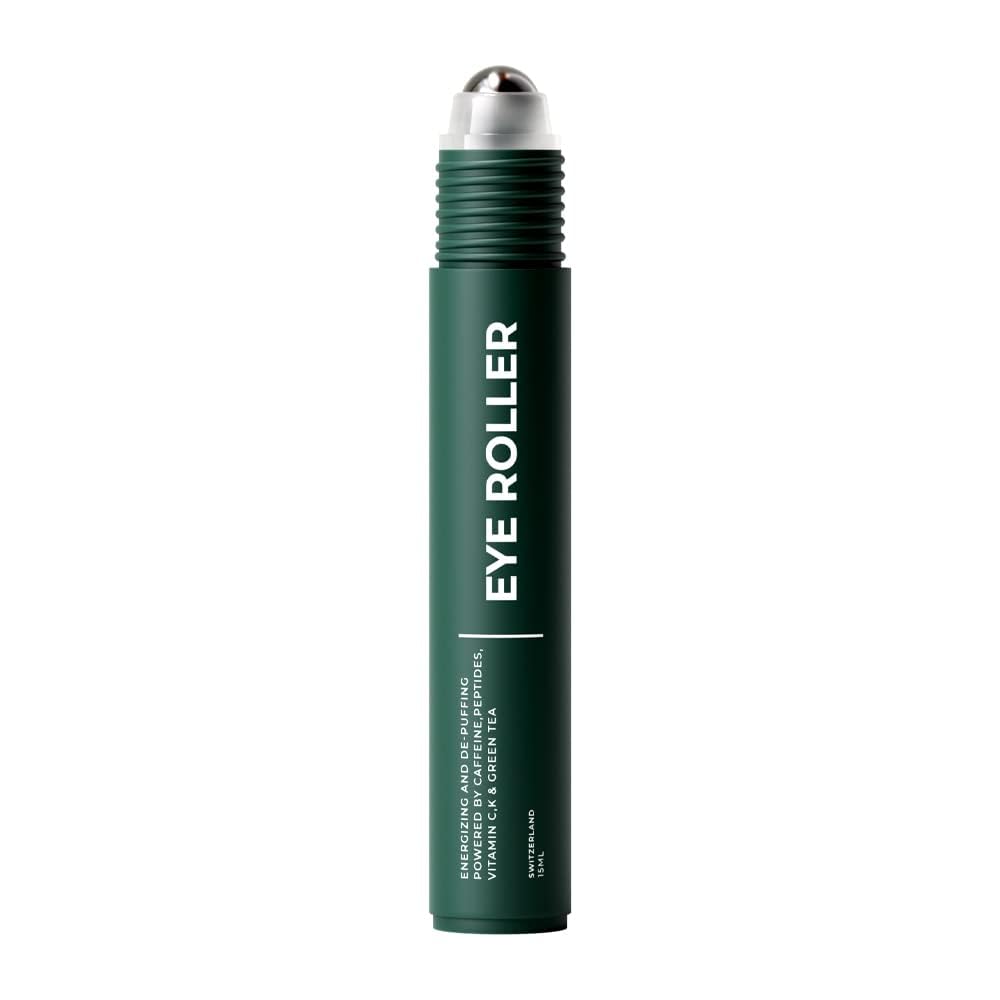 Wolf Project Under Eye Roller - Korean Beauty with Caffeine Vitamin C and Peptides - Energizing Serum for