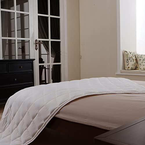 George's Dinosaur Weighted Blanket Breathable Heavy Blanket With Glass Beads Blanket For Small Size All-Season Fall Winter Soft Thick Comfort Blanket No Leaking Glass Beads(36"X48"-5Lbs White) #TOP6