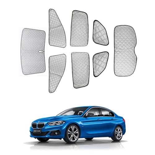 Compatible for BMW・1シリーズ 3代目 F40型 2019年~ サンシェード 車 遮光シェード プライバシー保護 車窓日よけ 車中泊グッズ 断熱 仮眠 盗難防止 四季兼用 Compatible for BMW・1シリーズ 吸盤不要 取付簡