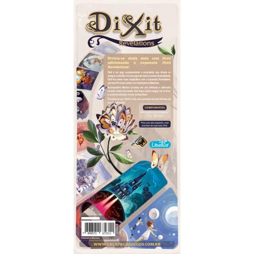 Dixit Revelations. Expansão, Galápagos Jogos, Multicor