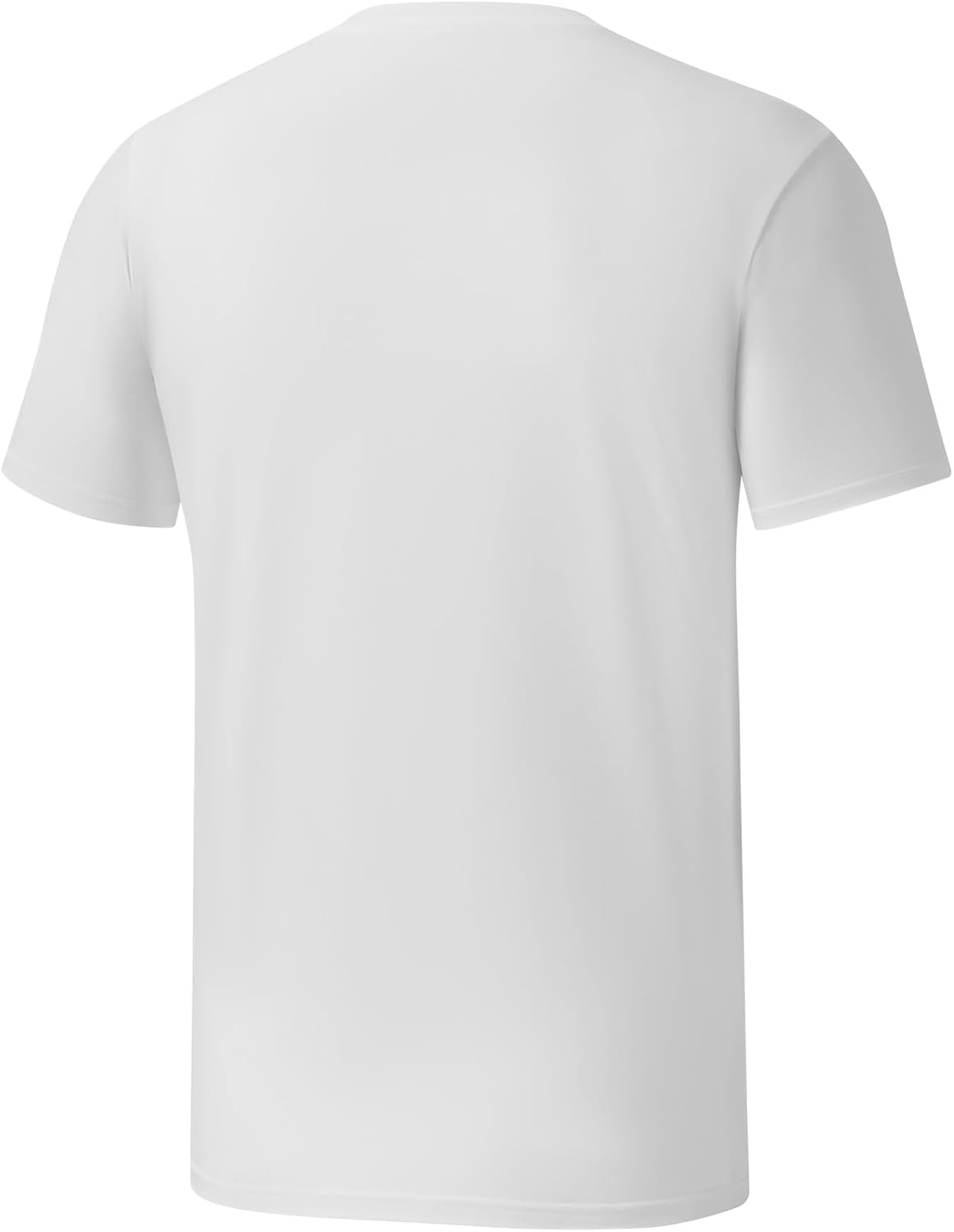BASSDASH Men’s Ultra Soft Cotton Blend UPF 50+ Sun Protection T-Shirt Short Sleeve Lightweight Cooling Casual Basic Tee - Image 2