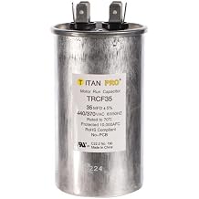 TITAN PRO TRCF35 35 MFD 440/370VAC, Rated 70'C, Round, Run Capacitor