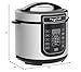 Megachef Digital Pressure Cooker, Silver, 6 quart