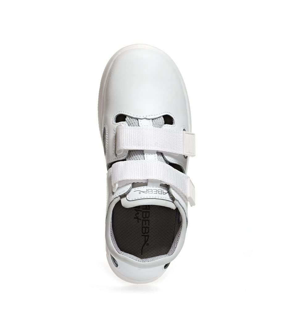 Abeba Halbschuh 711131 - X-Light Glattleder mit Textil weiß