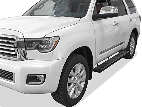 Estribos running 6 pulg acero inoxidable Toyota Sequoia miniatura 2