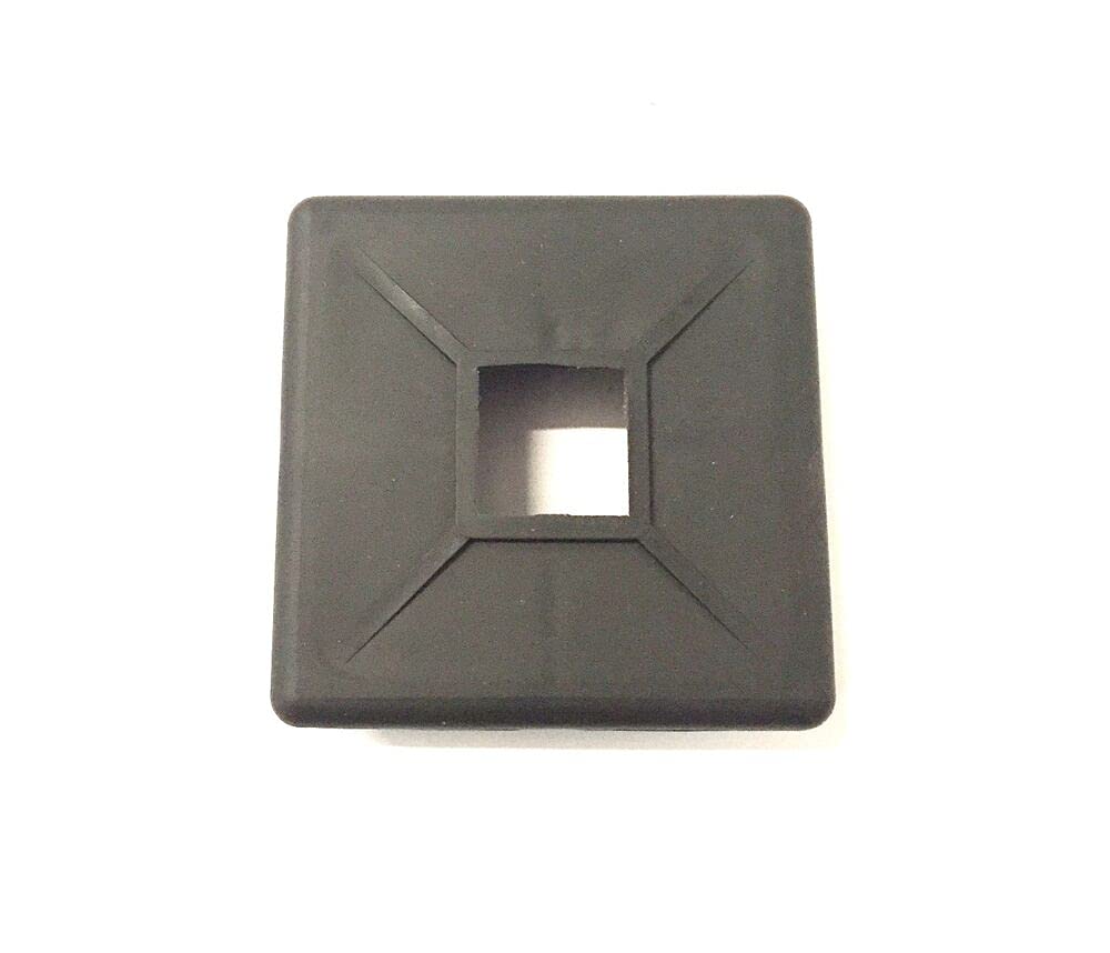 Square Rubber Bumper Plug End Cap Cover RV Camper Trailer - 4"