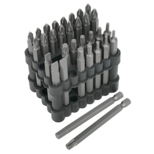 Image of Sealey Ak112 Power Tool Bit Set 32Pc 75Mm