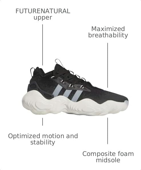 Image of Adidas Unisex-Adult Trae Young 3 Low Trainers