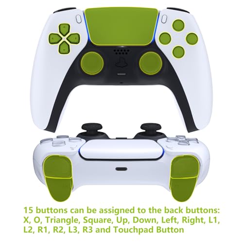 Kit Remap Rise V3 coque arrière texturée avec 2 palettes programmables pour manette PS5 BDM-050 - 5