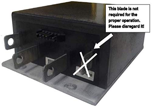 Golf Cart Speed Controller For E-Z-Go 25864G09, 36 36V Electronic Medalist & Txt Models 36-Volt 1206-4301, Upgraded 36 V 350 Amp, Series Controller, 1206 Txt Cars With 5 Pin #TOP2