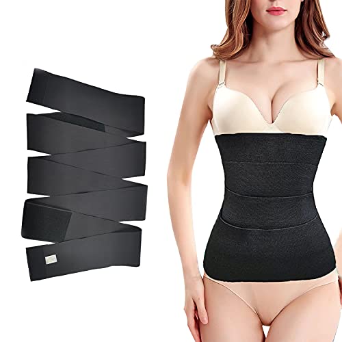 Tik Tok The New Invisible Wrap Waist Trainer Women Slimming Tummy Wrap Belt Waist Trainer for Women Tummy Wrap Waist wraps (16.4 Ft)