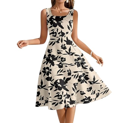Robe femme sans manches pour vos pique-niques chic et sorties d'été