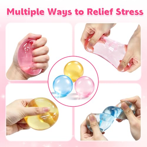 3Pcs Coconut Oil Squishy,Coconut Oil Stress Ball Slow Rising Stress Relief Toys for Anxiety and Relaxation for Adults and Kids by UWKNHS - Used condition - Image 3