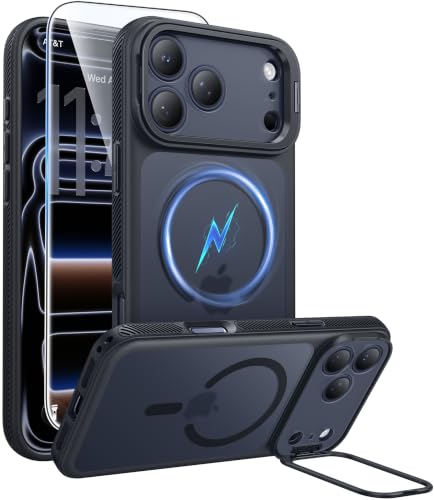 Image of FNTCASE for Phone 18 Pro Case /Phone 17 Pro Case with Stand Black