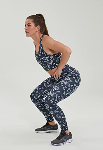 Leggings para mujer ENDURANCE Wennie mallas deportivas negras talle alto comodidad diaria 3