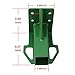 Rear Trailer Hitch Receiver(Green) for Gator 4x2 6x4 Old Style with hardware