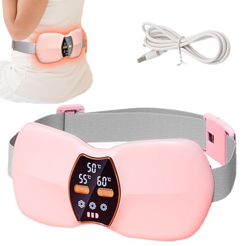 Tyinerc - Toalla térmica con 3 niveles de calor y colchón de masaje térmico portátil para espalda y cintura y reposamuñecas