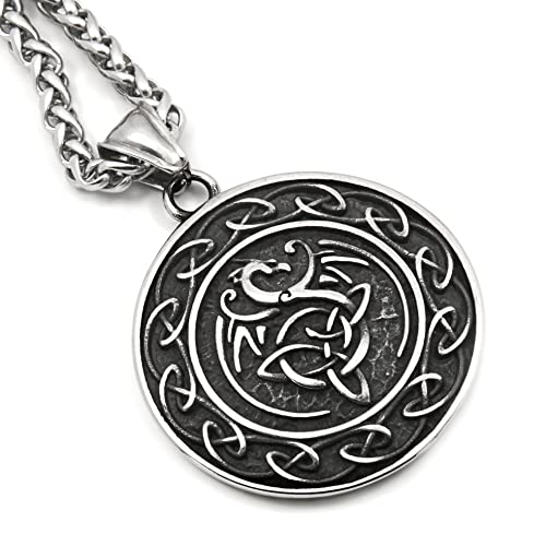 Stainless Steel Mjolnir Thor Hammer Necklace Pendant Norse Viking Battle Axe Amulet Jewelry Men Women3