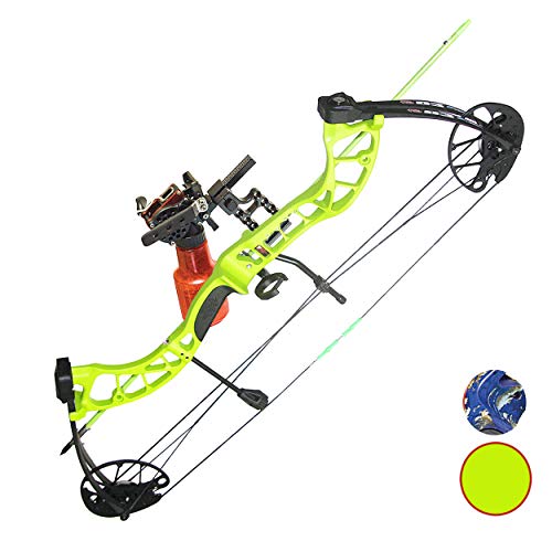 PSE ARCHERY D3 Bowfishing Compound Bow-Kit-Set-Arrow - Green - 30-40
