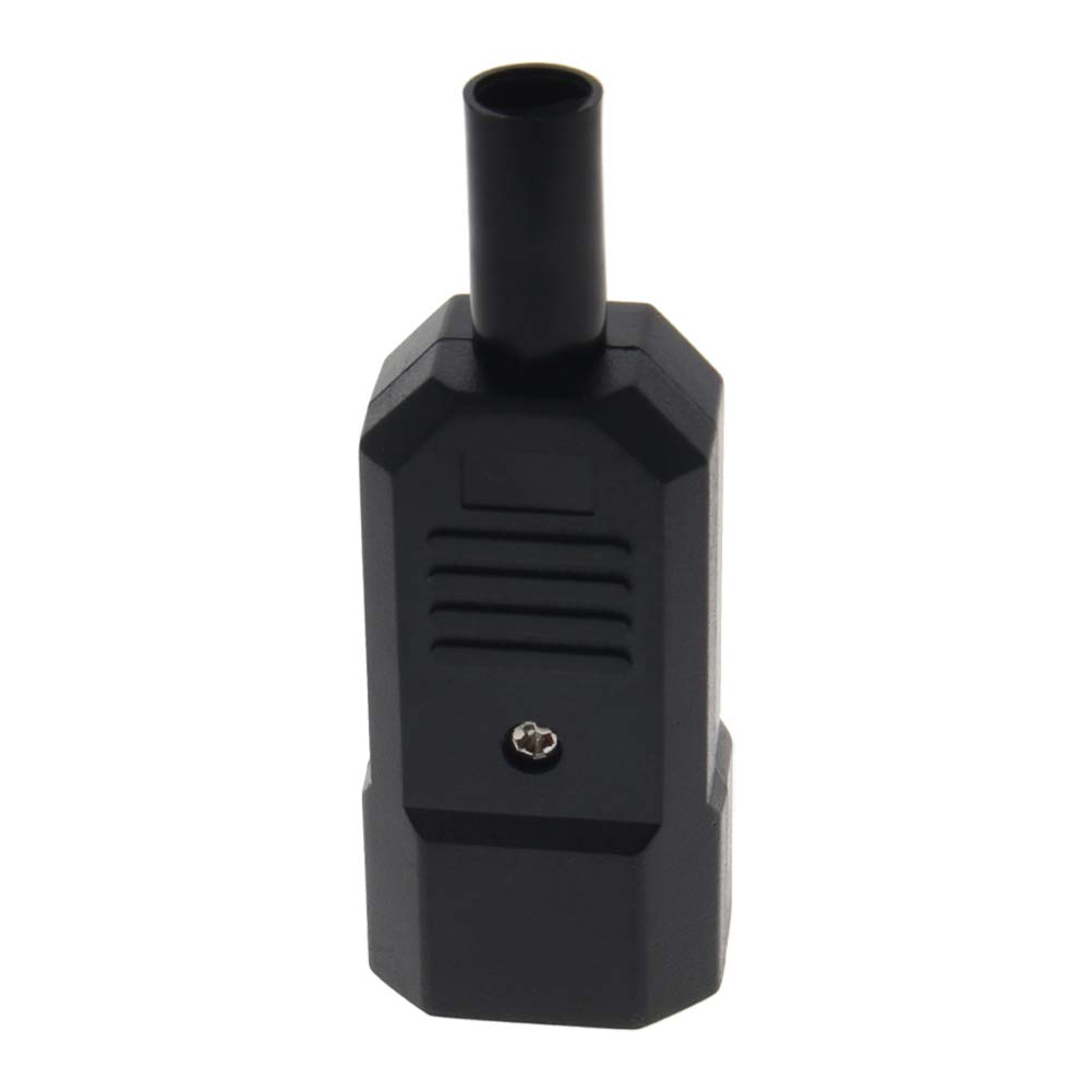Fielect Rewireable Power Adapter Connector - 3-Pole, 10A 250V | NK-09 Style Plug For Computers, Appliances (2 Pack) - View #6