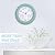 MUMTOP Indoor Outdoor Clock, 12 Inch Outdoor Waterproof Wall Clock with Thermometer and Hygrometer Combo for Patio Home Living Room Decor(Sage Green)