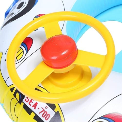 Image of Swimming Tube for Kids, Inflatable Swim Ring, Baby Pool Float, Toddler Swim Tube, Kids Water Toy, Summer Beach Accessory, Safe Swim Ring, Durable Swimming Float (CAR)