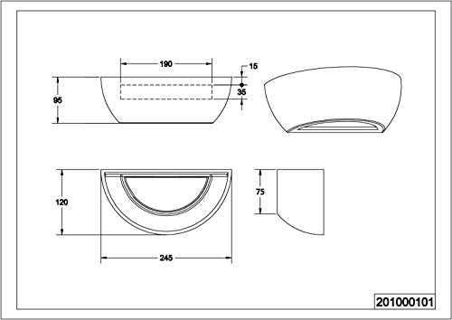 Aplique TRIO ROMA excl. 1 x E14 para pared interior 7