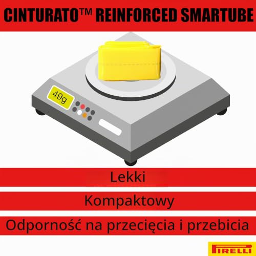 Pirelli Unisex – dętka rowerowa Cinturato dla dorosłych, Presta 60 mm, 33/45-622