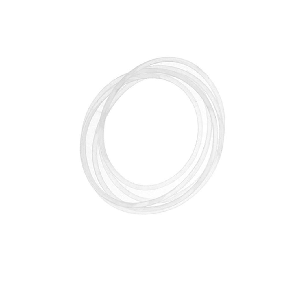 Gereiny Rubber Belt Replace Turntable Phono Tape Drive Belt for Record Player Phono Belt-Driven Turntables