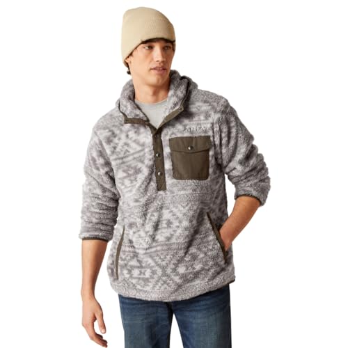 Image of ARIAT Men's Polar Bear Fleece Hoodie