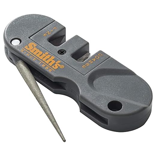 Smith's PP1 Pocket Pal Multifunction Sharpener, Grey