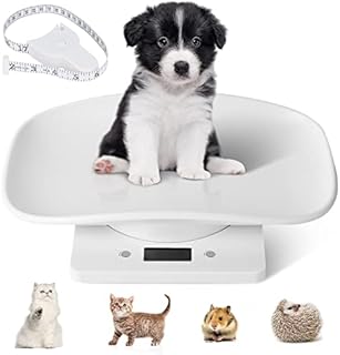 Kawlity Digital Small Animals Pets Scale, Baby Scale, Multi-Function LED Scale with Accurate