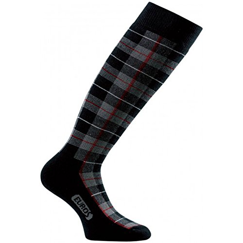 Eurosocks Women's Snow Chill Lifestyle, Tartan Pattern Socks, Create Your Own Look, Socks an Accessory to Your Own Unique Personality